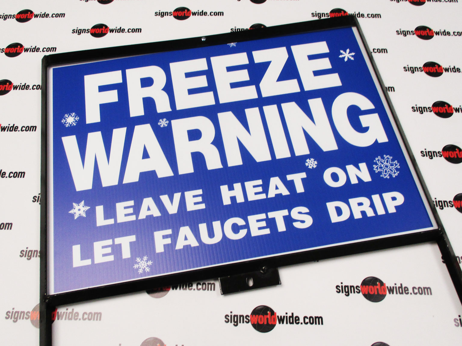 Freeze-Warning-in-steel-frame