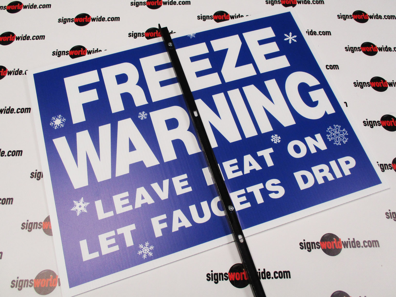 Freeze-Warning-on-steel-stake-back