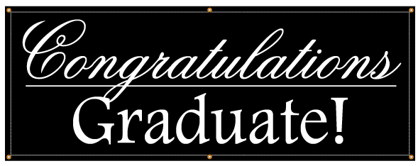 Buy Our Congratulations Graduate Banner From Signs World Wide