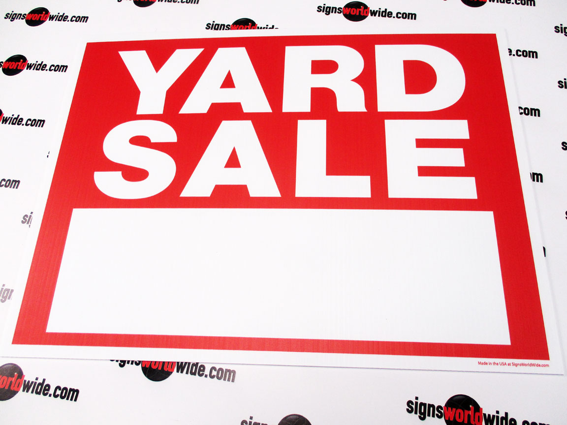 #PS-425 YARD SALE <----- SIGNS 2 