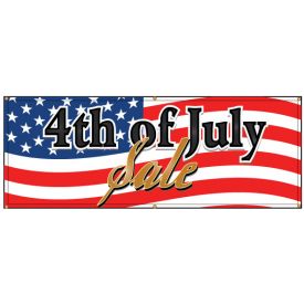 American Flag 4th of July Banner Image