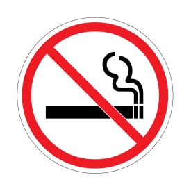 No Smoking decal image