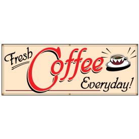 Fresh Coffee Everyday banner image