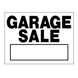 Garage Sale sign image