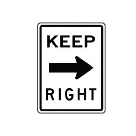 Keep Right image