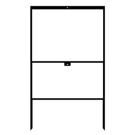 Horizontal sign frame image