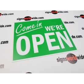 Open sign image