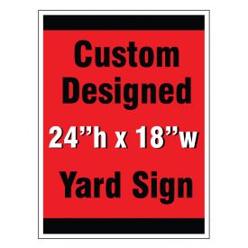 Custom design yard sign 2 image