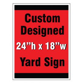 Custom design yard sign 2 image