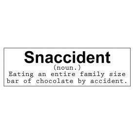 Snaccident decal image