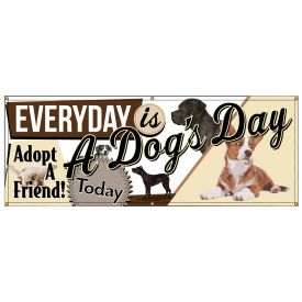 Everyday Is A Dog's Day Adopt a Friend banner image