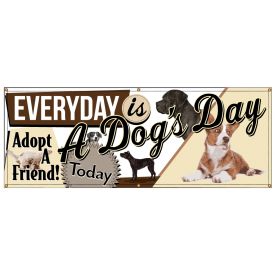 Everyday Is A Dog's Day Adopt a Friend banner image