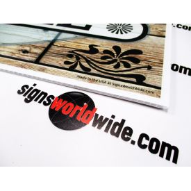 Farm Fresh Eggs Wood Grain Sign image