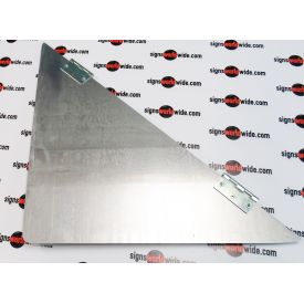 Fire Hazard Folding Back of Reflective Sign Image