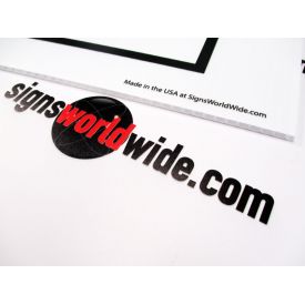 Garage Sale B&W Sign Flutes Image