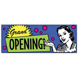 Grand Opening Retro banner image