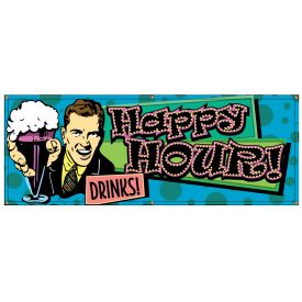 Happy Hour Retro banner image