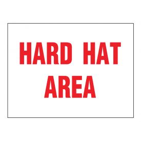 Hard Hat Area sign image