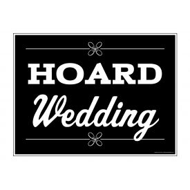 Hoard Wedding yard sign image