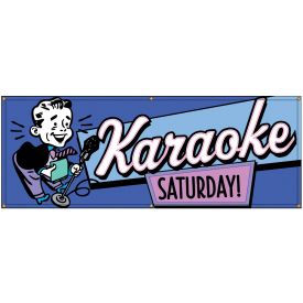 Karaoke Saturday Retro banner image