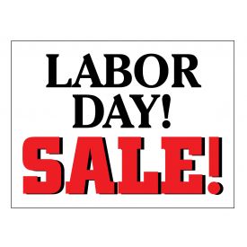 Labor Day Sale sign image
