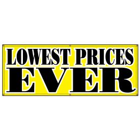 Lowest Prices Ever banner image