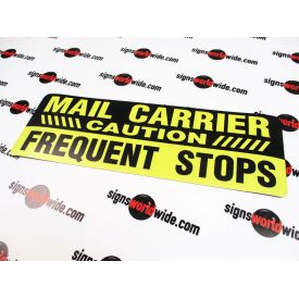 Mail Carrier FS non reflective sign image