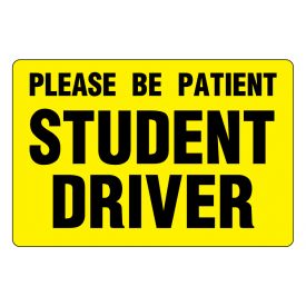Please Be Patient Student Driver magnetic image