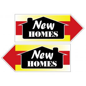 New Homes spinner sign image
