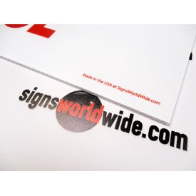 Not A Construction Entrance Sign image 2