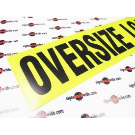 Oversize Load non-reflective magnet image 1