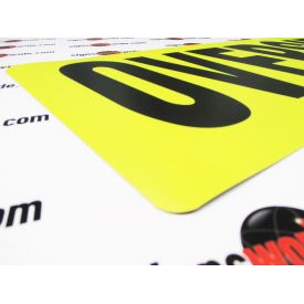 Oversize Load non-reflective magnet image 2