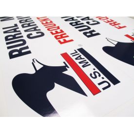 US Mail Rural Mail Carrier sign image