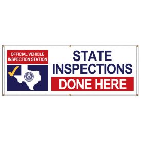 State Inspections Done Here Texas banner image