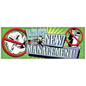New Management Retro banner image