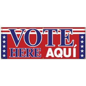 Vote Here Aqui banner image