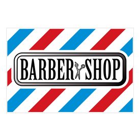 Barbershop yard sign image