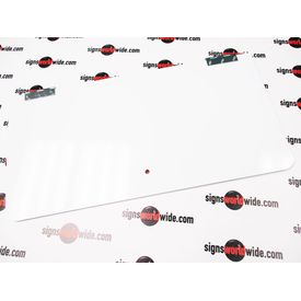 Non-reflective Burn Ban 24x24 Folding Sign Image 1 with holes 2