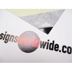 Caution Stripe Decal With Transfer Tape Image 2