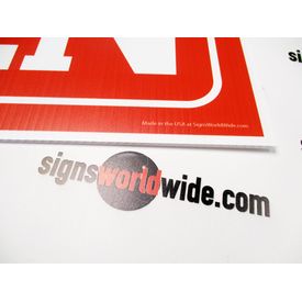 Come In We Are Open R&W Yard Sign 2