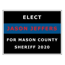 Elect Jason Jeffers sign image
