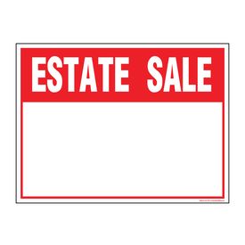 Estate sale v2 sign image