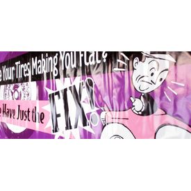 Flat Tires Retro banner image 2