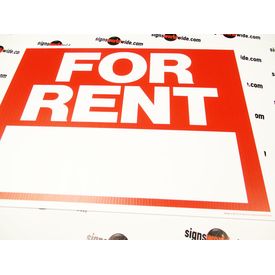 For Rent R&W Yard Sign Image 1