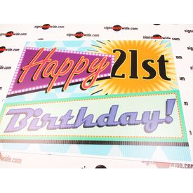 Happy Birthday Number sign image 2