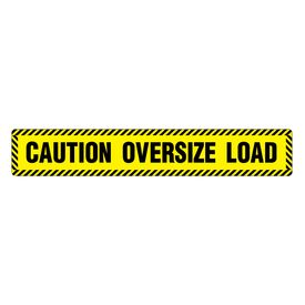 Caution Oversize Load 6x36 Magnetic Image