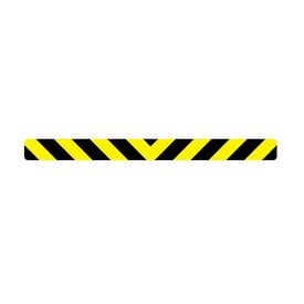 Caution stripe magnetic image 3x36 V