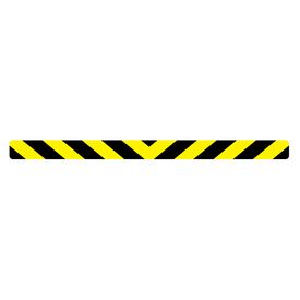 Caution Stripe 3" x 44" Sign Image