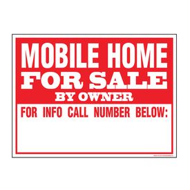 Mobile Home FS sign image