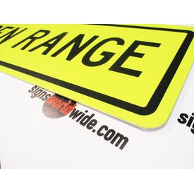 Open Range 8x24 Aluminum Sign Image 2